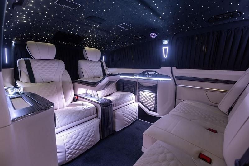 Black Used 2024 Mercedes V300 Exclusive MPV | £215,000 - Image 1/4