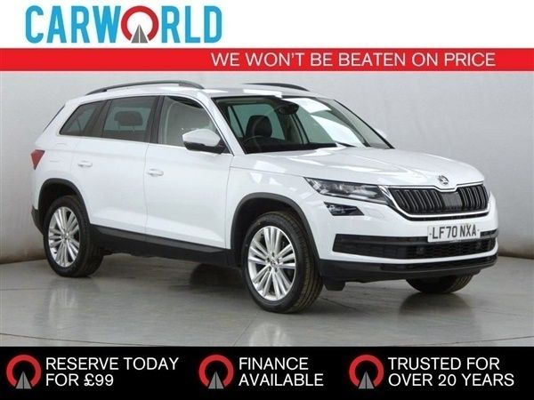 White Used 2020 Skoda Kodiaq SE L SUV | £20,040 (Expensive) - Image 1/1