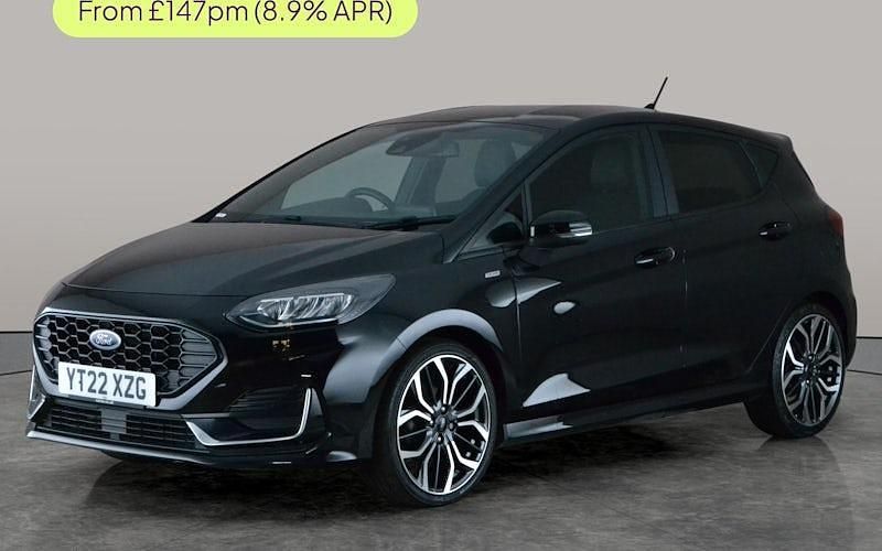 Used Ford Fiesta ST-Line 101 HP (74 kW) 2022 Black Hatchback