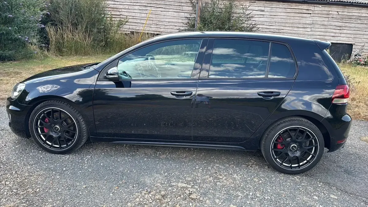 Used VW Golf VII GTI 2012 Black Hatchback