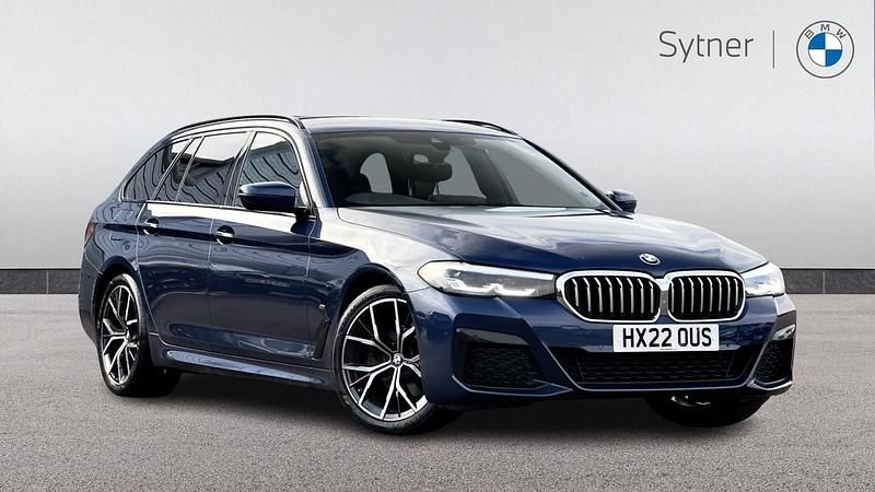 Used BMW 520 M Sport 187 HP (137 kW) 2022 Blue Estate