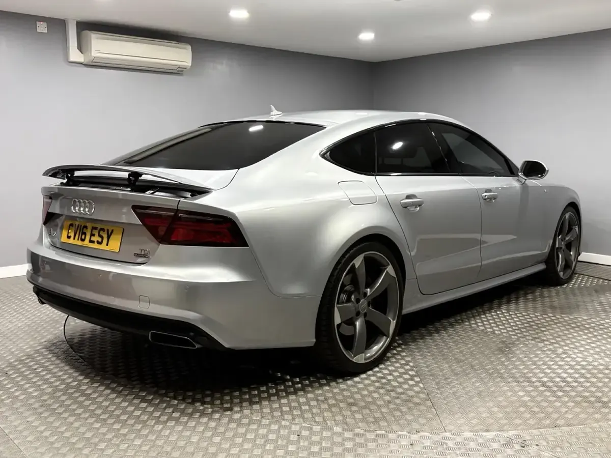 Used Audi A7 Black Edition 2016 Silver Hatchback