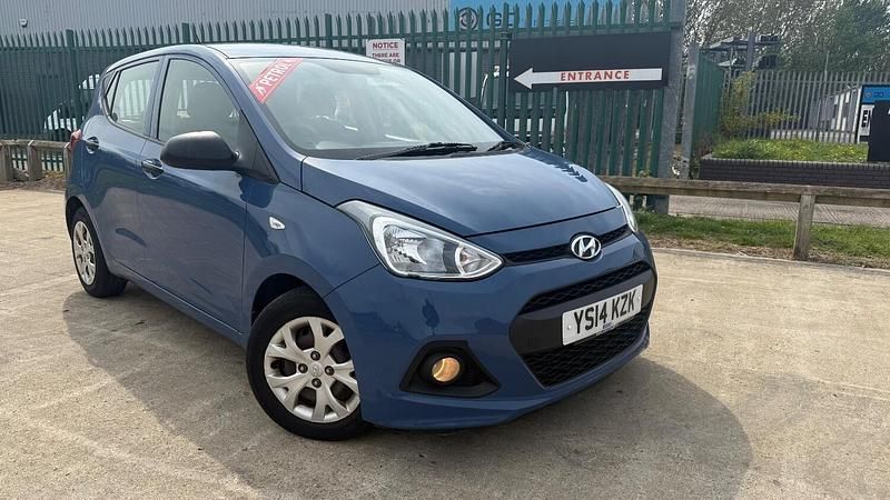 Blue Used 2014 Hyundai i10 Hatchback | £3,495 (A bit pricey) - Image 1/4