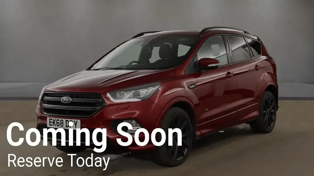 Used Ford Kuga ST-Line X 180 HP (132 kW) 2018 Red SUV