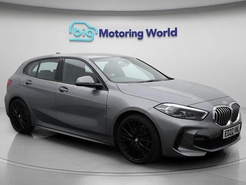 Grey Used 2022 BMW 118 M Sport Hatchback | £20,200 (Good price) - Image 1/4