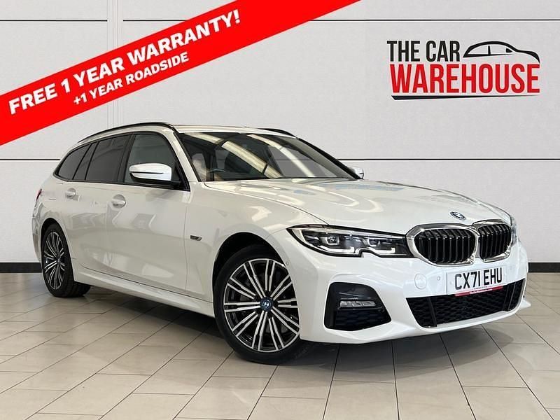 Used BMW 330e M Sport 288 HP (211 kW) 2021 White Estate