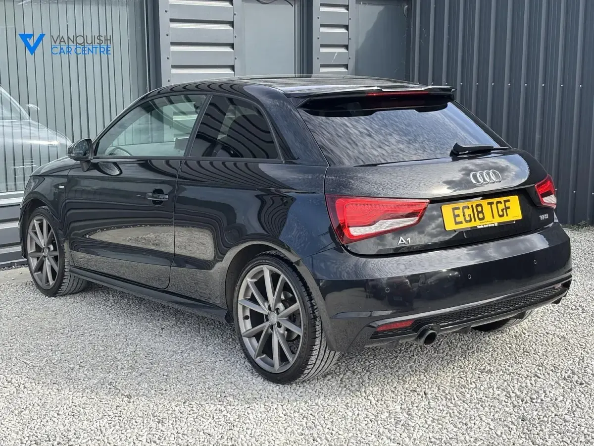 Used Audi A1 Black Edition 95 HP (69 kW) 2018 Black Hatchback