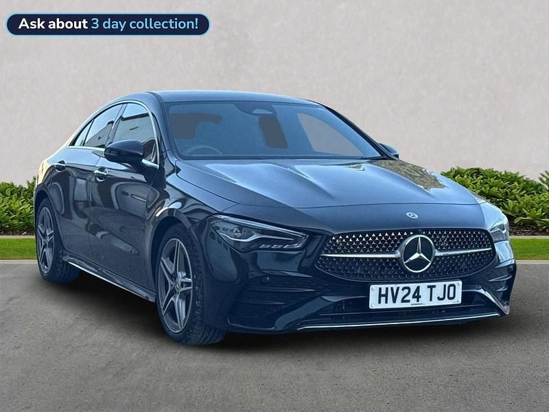Black Used 2024 Mercedes CLA180 Executive Sedan | £28,699 (A bit pricey) - Image 1/4