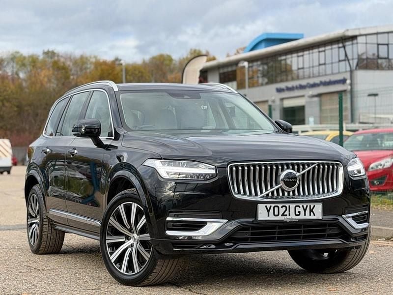 Black Used 2021 Volvo XC90 Inscription SUV | £33,479 (Good price) - Image 1/4