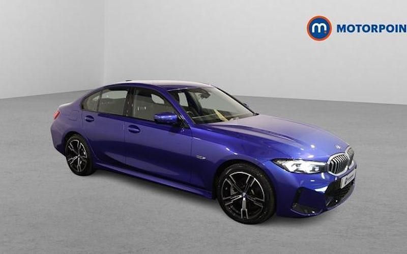 Used BMW 330e M Sport 292 HP (214 kW) 2023 Blue Sedan