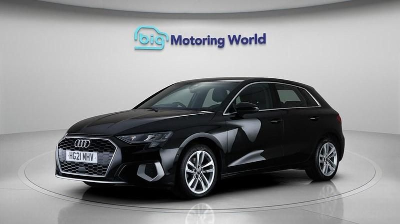 Used Audi A3 Sportback Sport 110 HP (80 kW) 2021 Black Hatchback