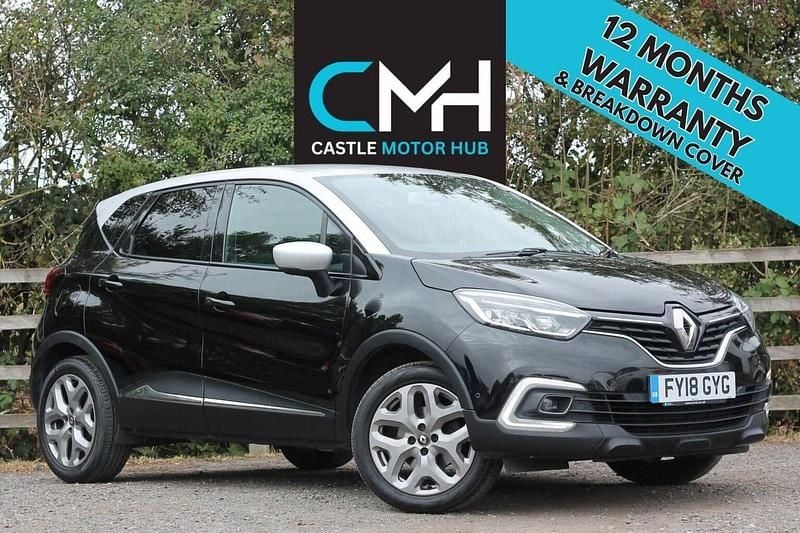 Black Used 2018 Renault Captur Signature S SUV | £5,495 (Fair price) - Image 1/4