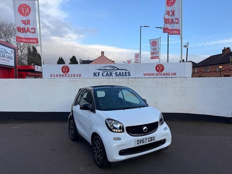 Used Smart ForTwo Cabrio Prime 71 HP (52 kW) 2017 Black Cabriolet