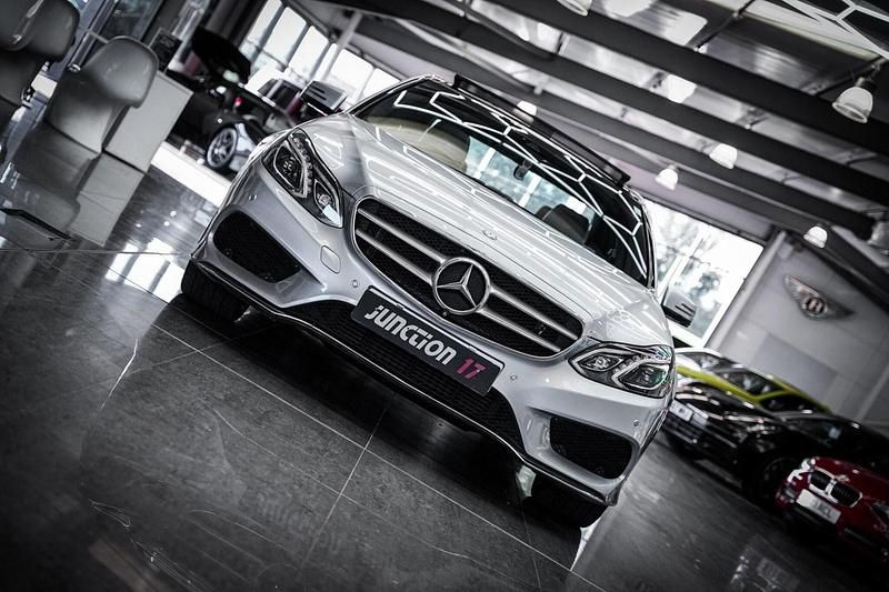 Used Mercedes E200 AMG Line Premium 2015 Silver Sedan