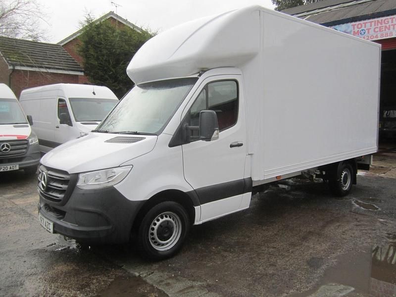 Begagnad Mercedes Sprinter Progressive 163 HK (119 kW) 2022 Vit Van