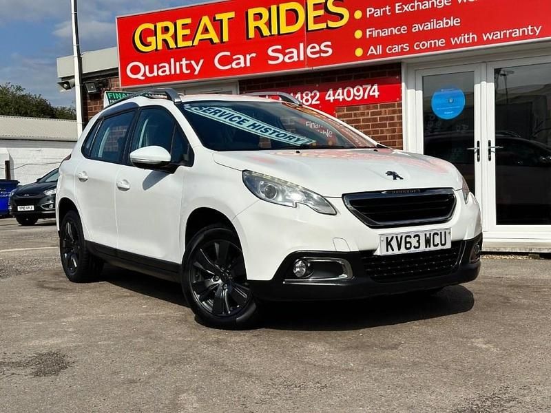 White Used 2013 Peugeot 2008 Active SUV | £3,995 (Fair price) - Image 1/4