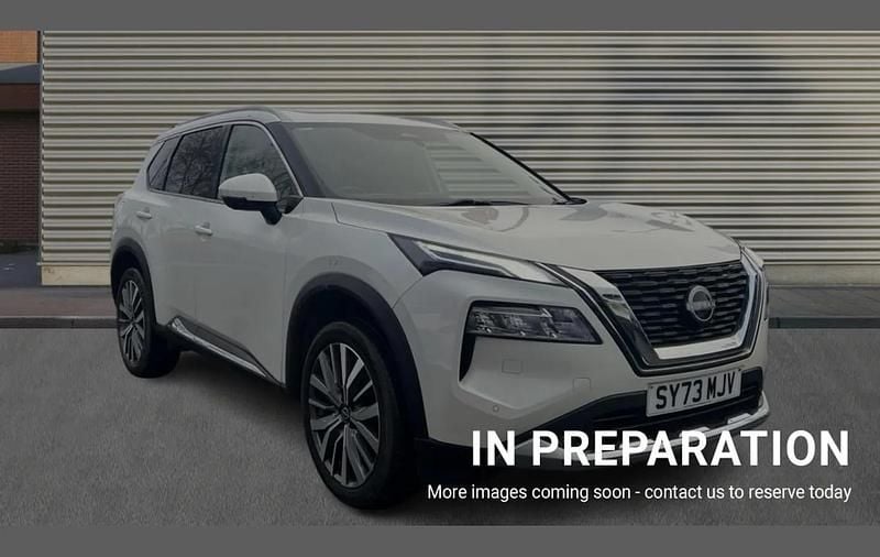 White Used 2023 Nissan X-Trail Tekna+ SUV | £28,659 (Expensive) - Image 1/4