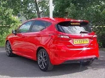 Used Ford Fiesta ST-Line 125 HP (91 kW) 2023 Red Hatchback