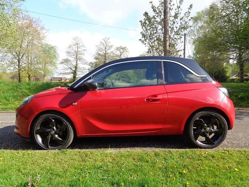 Used Vauxhall Adam Slam 100 HP (73 kW) 2014 Red Hatchback