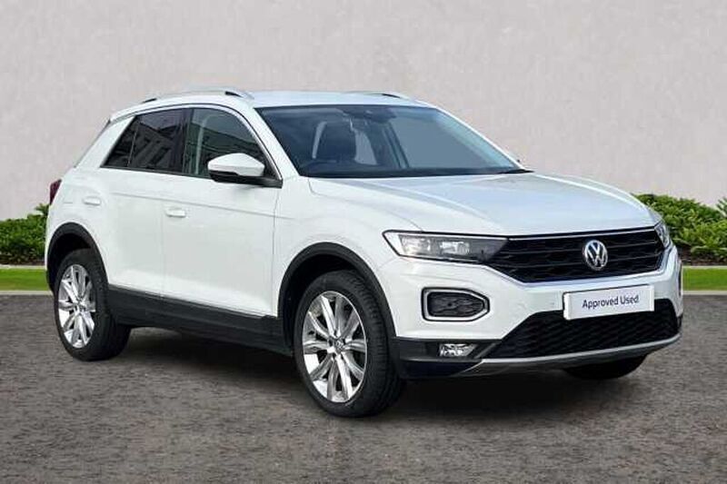 White Used 2018 VW T-Roc SEL SUV | £15,995 (Fair price) - Image 1/4
