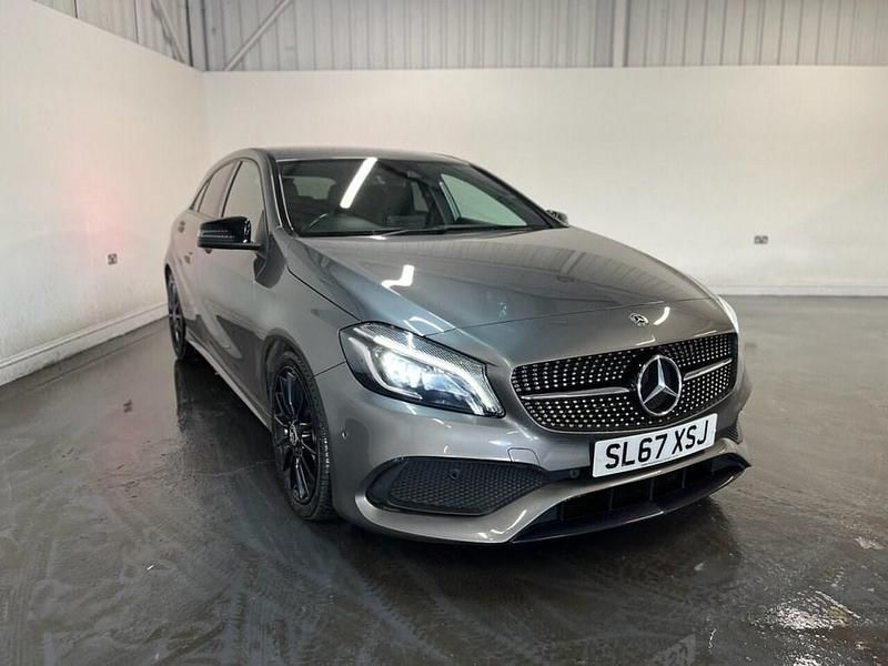 Used Mercedes A200 AMG line 136 HP (100 kW) 2017 Grey Hatchback