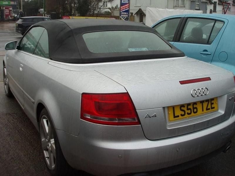 Used Audi A4 Cabriolet S-Line 161 HP (118 kW) 2006 Silver Cabriolet