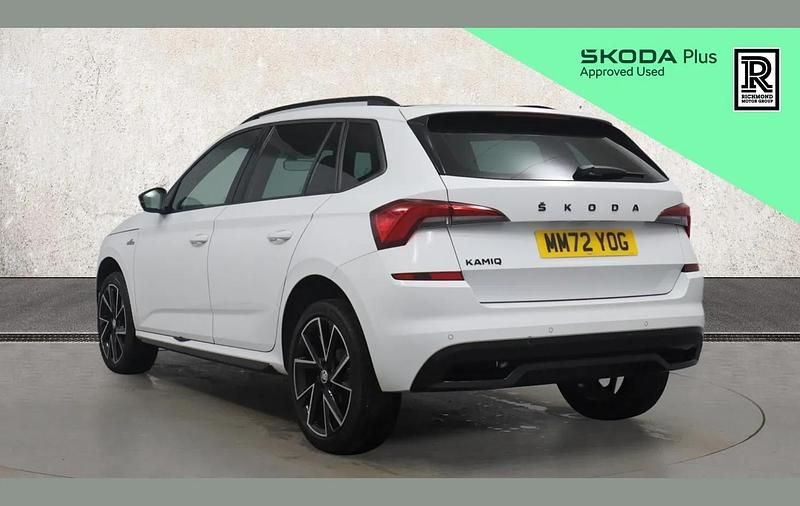 Used Skoda Kamiq Monte Carlo 108 HP (79 kW) 2022 White SUV