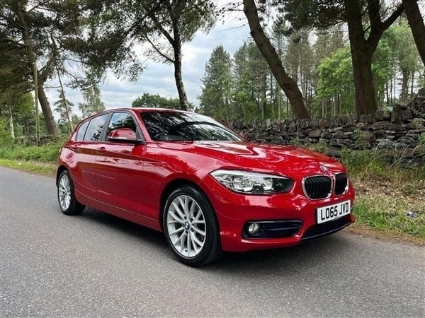 Red Used 2015 BMW 118 Sport Line Hatchback | £7,989 (Fair price) - Image 1/4