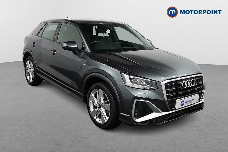 Grey Used 2022 Audi Q2 S-Line SUV | £22,049 (Fair price) - Image 1/4