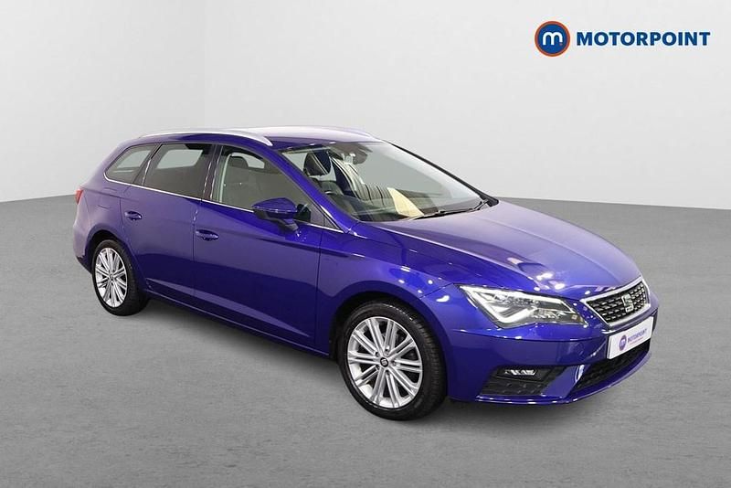 Blue Used 2018 Seat Leon XCELLENCE Estate | £13,349 (Fair price) - Image 1/4
