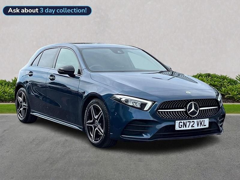 Blue Used 2022 Mercedes A180 Executive Hatchback | £21,499 (Fair price) - Image 1/4