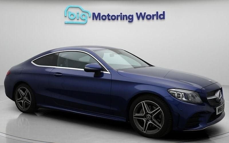 Used 2020 Mercedes C200 AMG Line Premium Coupe | £21,766 (Fair price) - Image 1/4