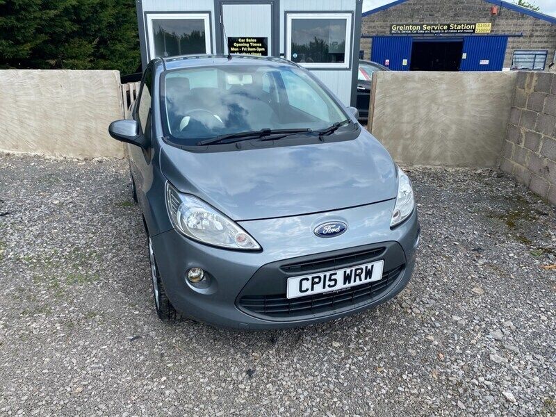 Silver Used 2015 Ford Ka Titanium Hatchback | £3,795 (Fair price) - Image 1/4