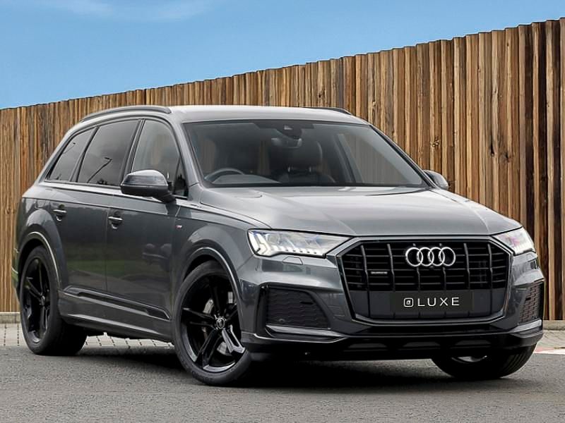 Grey Used 2023 Audi Q7 Black Edition SUV | £48,898 (Fair price) - Image 1/4