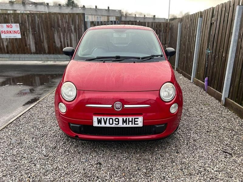Used Fiat 500 Pop 69 HP (50 kW) 2009 Red Hatchback