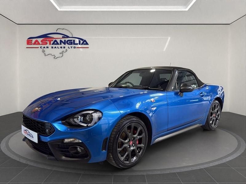Used Abarth 124 Spider 170 HP (125 kW) 2018 Blue Cabriolet