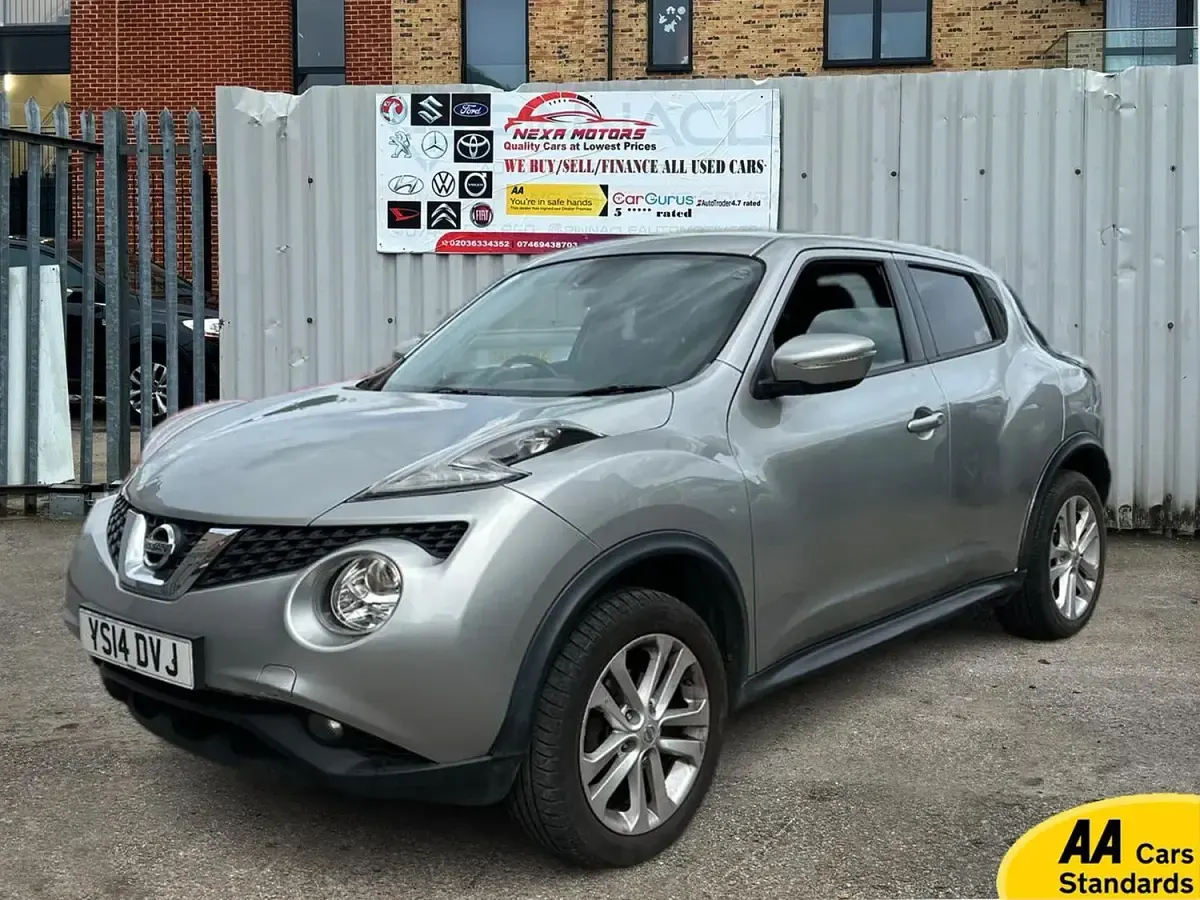 Used Nissan Juke Acenta Premium 117 HP (86 kW) 2014 Silver SUV