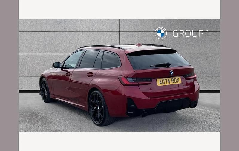 Used BMW 320 M Sport 184 HP (135 kW) 2024 Red Estate