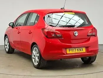 Used Vauxhall Corsa 75 HP (55 kW) 2017 Red Hatchback