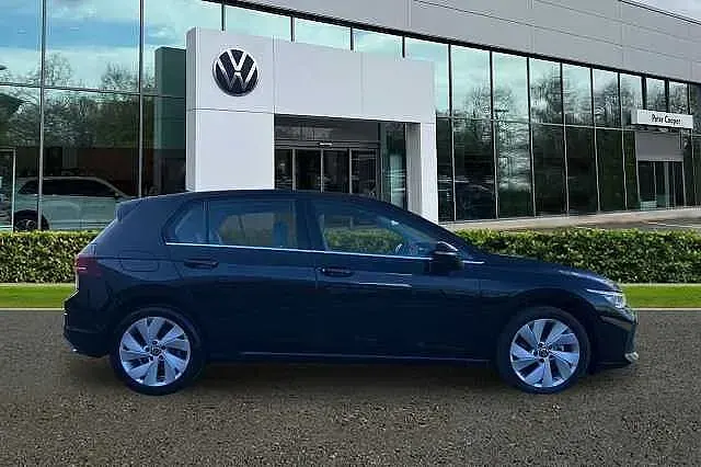 Used VW Golf VIII Style 150 HP (110 kW) 2025 Black Hatchback