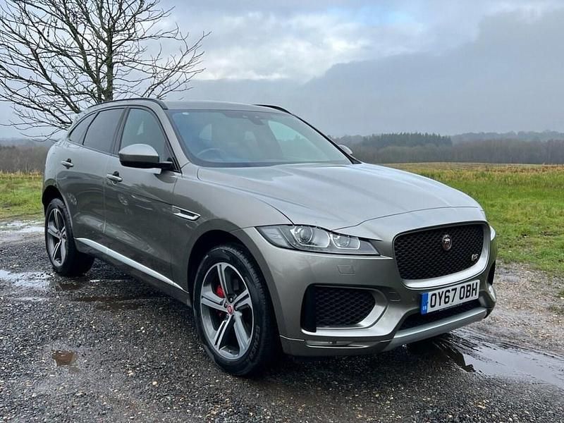 Used Jaguar F-Pace S 300 HP (220 kW) 2017 Silver SUV