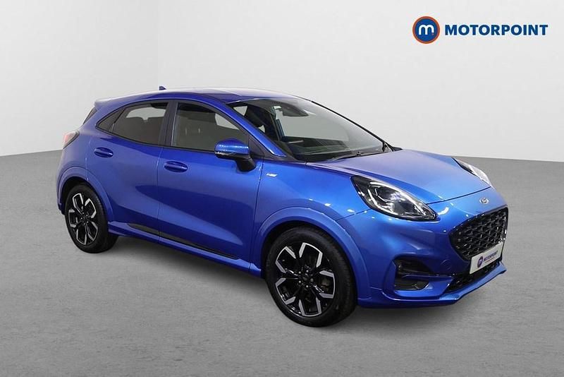 Used Ford Puma ST-Line X 125 HP (91 kW) 2020 Blue SUV