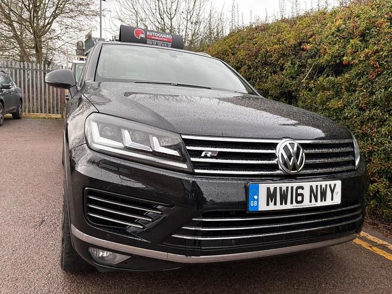 Used VW Touareg R-line 2018 Black SUV
