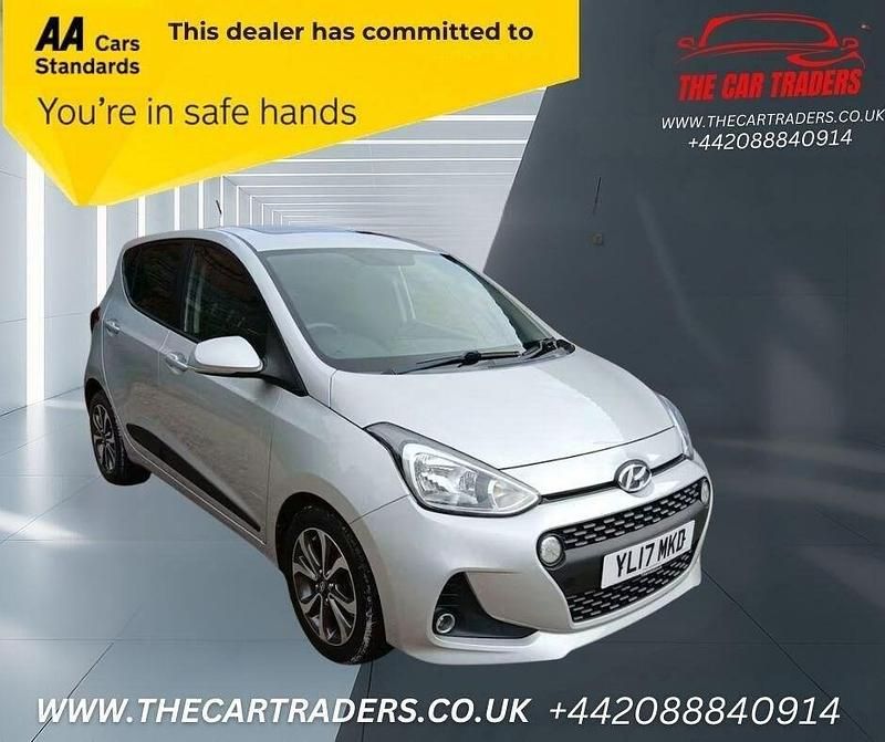 Silver Used 2017 Hyundai i10 Premium SE Hatchback | £10,788 (A bit pricey) - Image 1/4