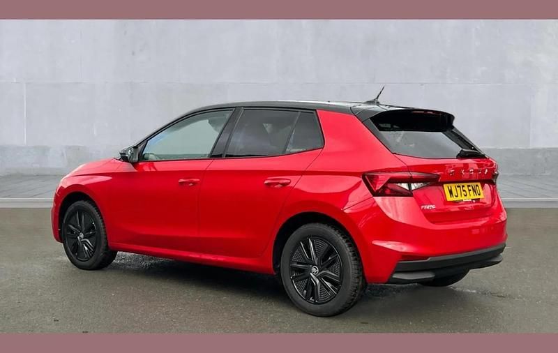 Used Skoda Fabia Design Edition 116 HP (85 kW) 2025 Exclusive paint  velvet red Hatchback