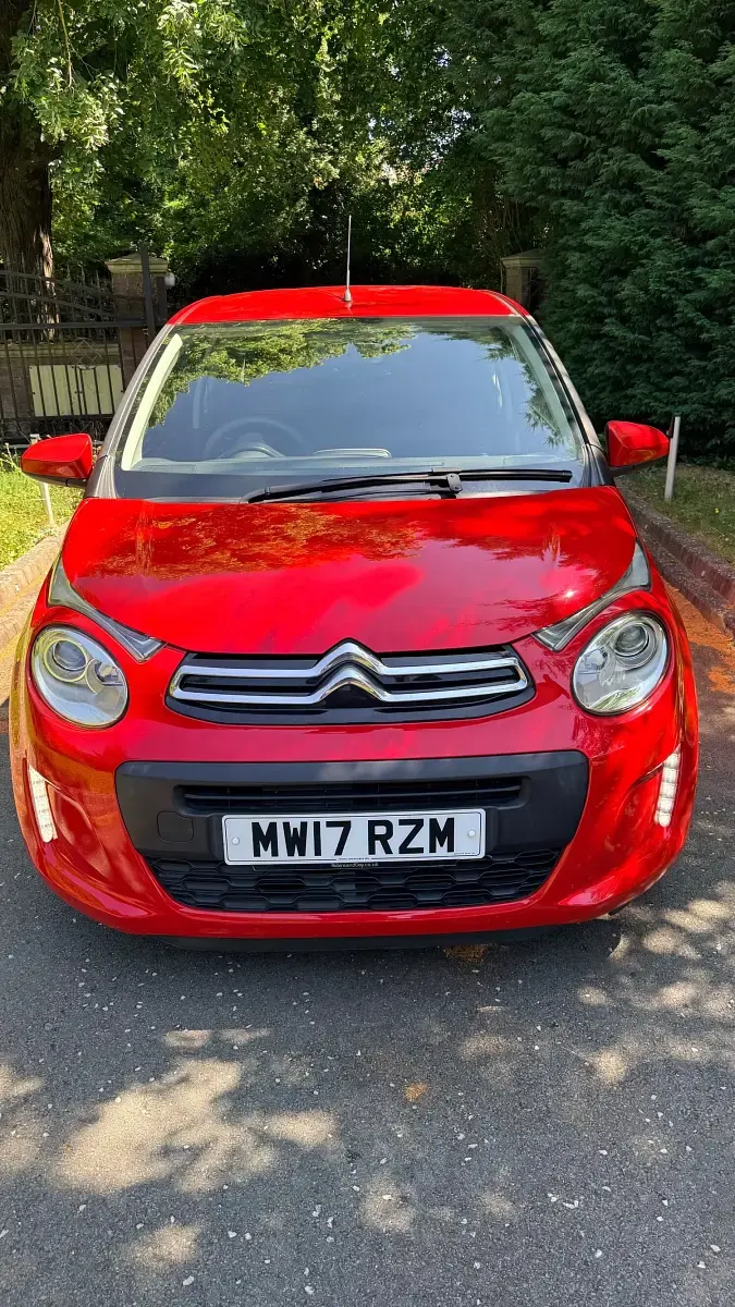 Used Citroën C1 Feel 68 HP (50 kW) 2017 Red Hatchback