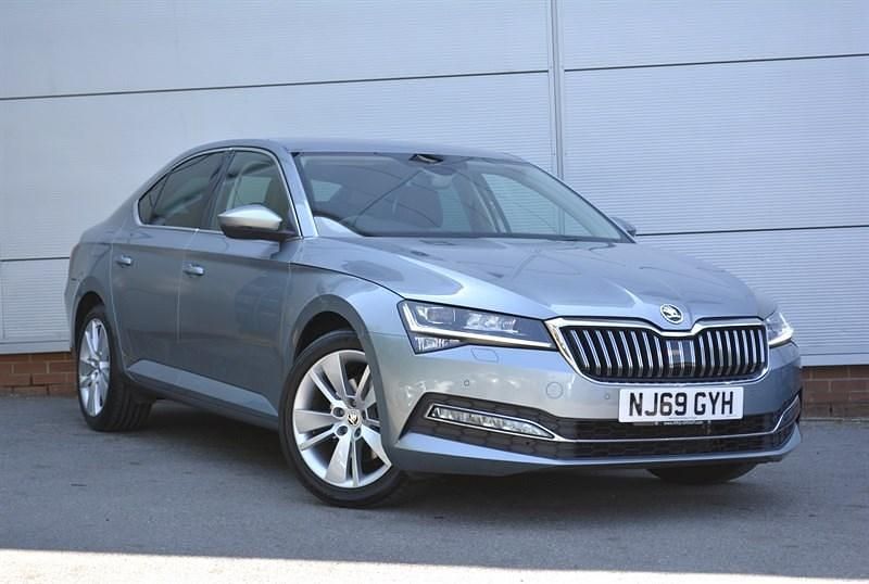 Business grey Used 2019 Skoda Superb SE L Hatchback | £12,995 (Fair price) - Image 1/4