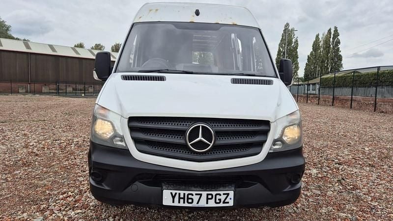 Begagnad Mercedes Sprinter 2017 Vit Van