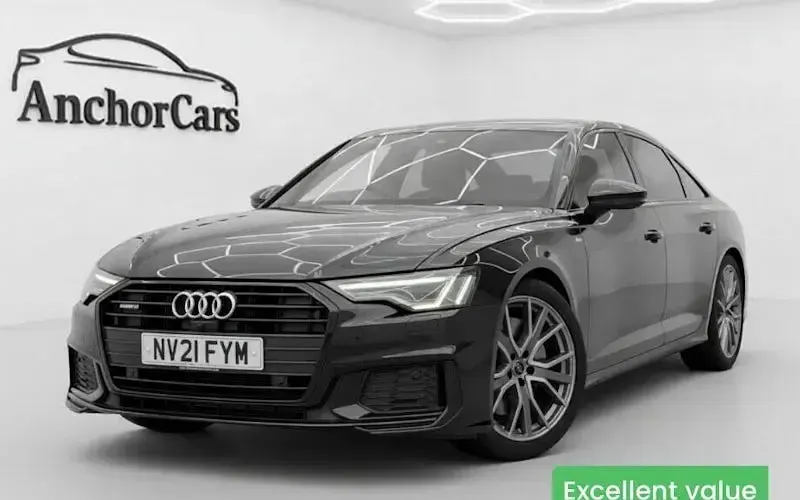 Used Audi A6 Black Edition 204 HP (150 kW) 2021 Sedan
