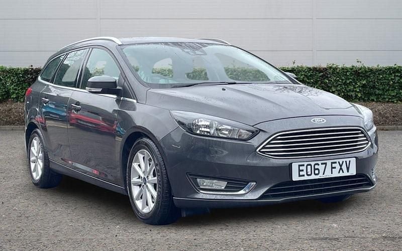 Grey Used 2017 Ford Focus Titanium Estate | £9,627 (Good price) - Image 1/4